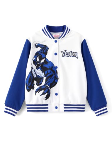 Image of Disney Marvel Bomber Jacket Spider Man Toy Story Cars Varsity Cardigan2-13Y
