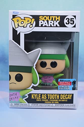 En Oferta Funko Pop! South Park Kyle As Tooth Decay 2021 Fall Convention Vinyl Figure (35)
