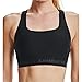 Under Armour UA Crossback Mid Bra, Reggiseno Sportivo Donna, Nero (Black/Black/Jet Gray), S