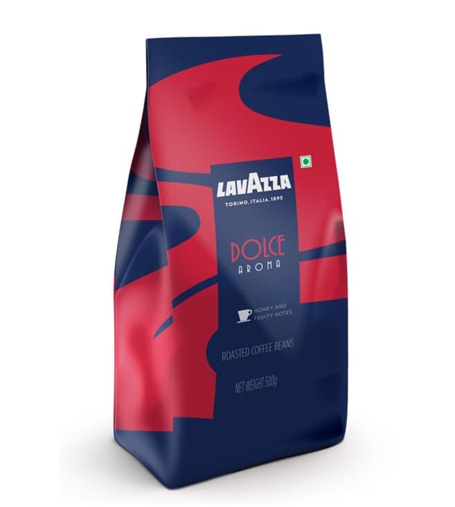 Lavazza Dolce Aroma 100% Arabica Whole Roasted Beans (1 Pack)