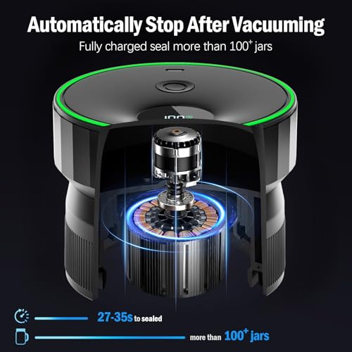 image for Attikbiz 2026 Upgraded Mason Jar Vacuum Sealer, Electric Vacuum Sealer
