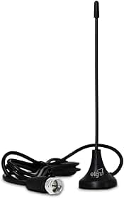 Antena Interna Smart View, Compatível com Sinal Analógico e Digital, 4K, HDR, Cabo de 2,5M Ganho de 4dB, Alcance de Até 15km, Preto, HDTV1300I, ELG