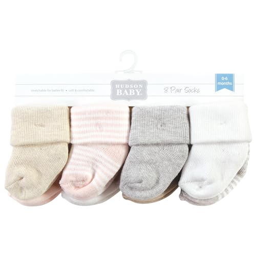 Image of Hudson Baby Girls' Basic Socks,