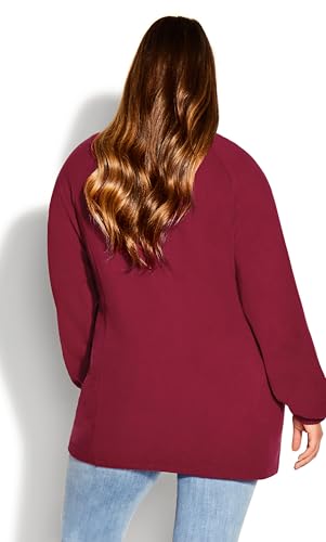 Women's Plus Size Jacket - Polar Fleece Zip3