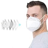 NEWMARK 30 Pack 5 Ply Protective Face Mask Filtration Against Air Particles - Ships from USA