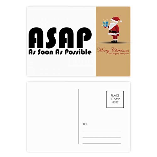 Cartes postales Père Noël lot de 20 pour des vœux réussis