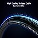 AFFHAUSEN CAT 8 Ethernet Cable, 6FT, 40Gbps 2000MHz Braided SFTP RJ39