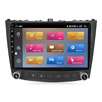 MekedeTech Android 13 Car Radio for Navigation for Lexus IS250 IS200 IS220 IS300 IS350 Head Unit Car GPS Stereo Multimedia Player in Dash Stereo with Built-in CarPlay and Android Auto WiFi BT