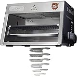 Otto Wild The Otto Grill Original Outdoor Infrared Steak Grill Bundle with Cuisinart Advantage...