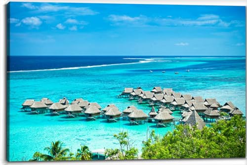 CLOGGS Dream Vacations Luxury Hotel Resort Canvas Wall Art Decor