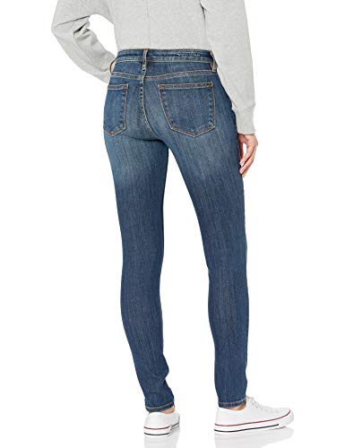 VIGOSS Women's Jagger Classic Fit Skinny Jean, Dark Wash, 26W x 29L Average2