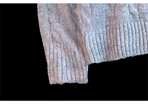 Men Loose Colorblock Knit Sweater Winter Casual V-Neck Warm Sweaters Jumper4