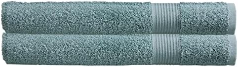 Olivia Rocco Egyptian Cotton Towels Home Bathroom Towel Set Bale Fade Resistant 500gsm Home Collection Bales Bath Sets, 2 Hand Towels Ochre
