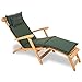 Produktbild ROG garden-line AU24 Auflage FÜR DECKCHAIR LIEGESTUHL 186 x 45 cm - GRÜN