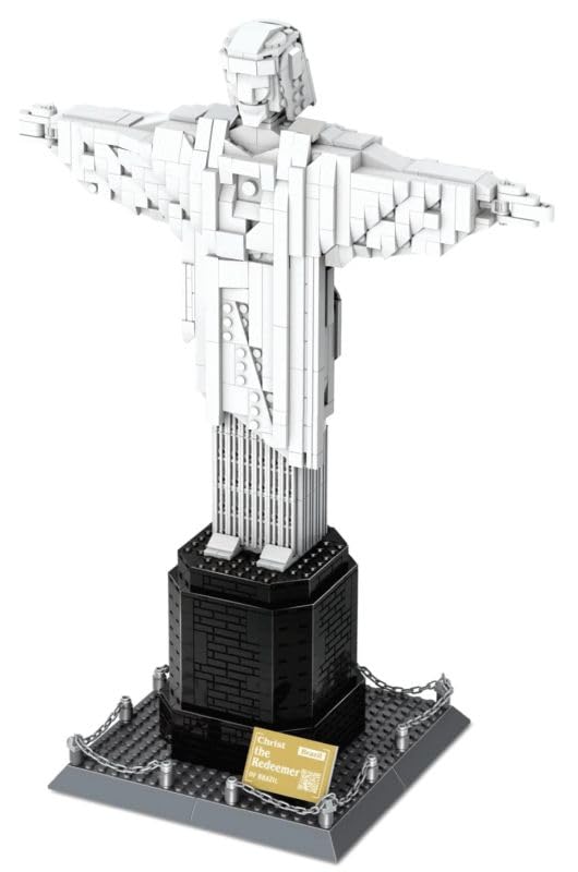 WANGE Architecture model to build with building blocks. Christ the Redeemer. Rio de Janeiro. — image 1