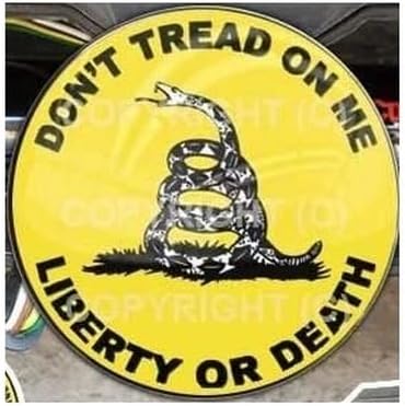 Tow Hitch Receiver Insert Cover Plug 2" X 2" Truck & SUV Don't Tread ON ME Snake Model-PYT-8888-3691