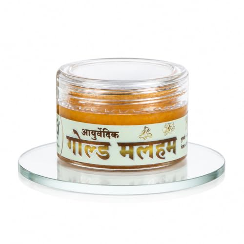 Image of Misti Ayurvedic Gold Malham (Ointment) - 15 gm | Ointment For Repairs Crack Foot, Ringworms, Burn Marks, Allergies,Fungal Infection | Helps In Pigmentation | For Men & Women | Daily Use