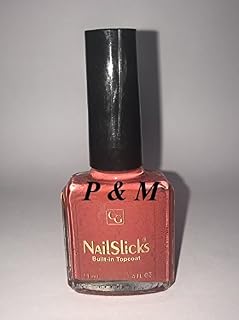 COVERGIRL NAILSLICKS Built-in TOP Coat Creme Nail Polish .4 OZ / 11 ML # 600 Sienna Clay