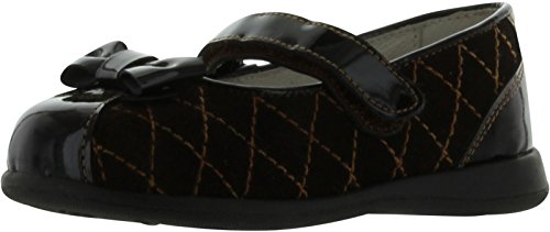 Girls H25020 Cute European Quilted Flats Shoes