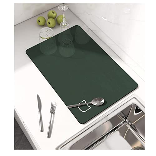Tapis absorbant isolant de table évier XMING en terre de diatomées anti-glisse - 3
