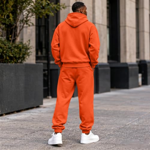 Sweatsuits for Men Oversized Jogging Sets Fall Sport Two Piece Outfit - image 5