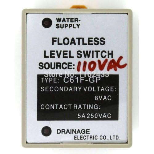 C61F-GP AC 110V floatless Level Switch/Relay with Socket Base 110VAC C61F - GP Water Level Controller/Pump Automatic Switch