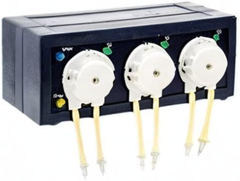 Black Programmable Auto Dosing Pump with 3 Channels