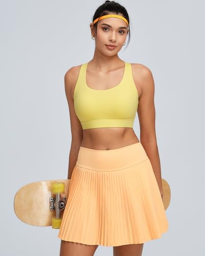 Image of RUNNING GIRL Sports Bra for Women High Support, Molded Cup High Impact Sports Bras with Sewn in Pads Workout Running Bra