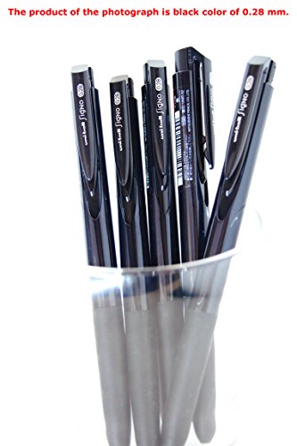 Signo RT1 Bolígrafo Retráctil de Tinta Gel 0.28 mm 5 unidades miniatura 6