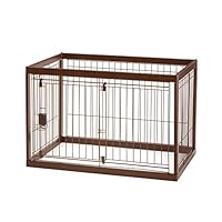 ⭐︎新商品　リッチェル インテリアペットサークル 90-60 ブラック リッチェル インテリアペットサークル 90-60 屋根面セット