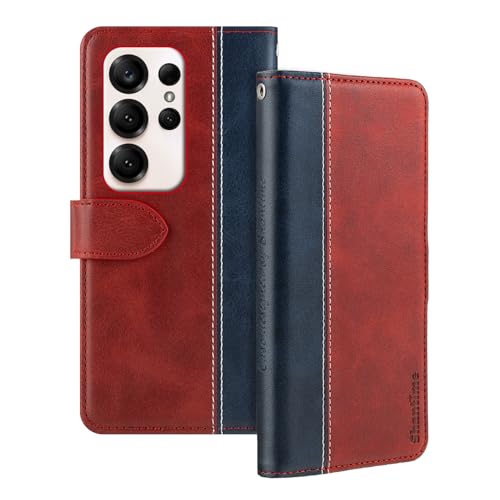 Shantime ���U�[�t���b�v�P�[�X Doogee Note 56X 4G �Ƃ̌݊������� �J�[�h�z���_�[�t�� RFID�u���b�N �}�O�l�b�g�L�b�N�X�^���h �X�����t�B�b�g �r�W�l�X�ی�J�o�[(���b�h)