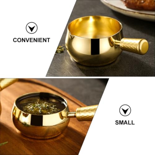 Taza de condimento de acero inoxidable compacta de 60ml para picnic 4