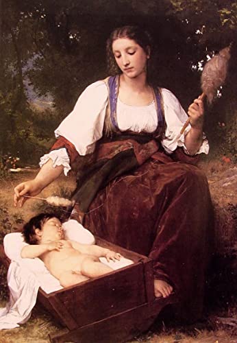 Affiches et Gravures Bouguereau Toile Modern Peinture Pour Décoration Salon