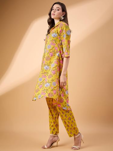 Image of TANISHA Women's Cotton Blend Co-ord Set