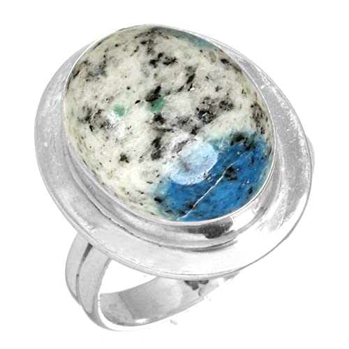 Bague bohème en argent 925 véritable qui ne verdit pas avec agate