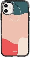 Vista 11 de Funda Impact de CASETiFY para iPhone 11 - Rosas Rojas (Transparente) - Negro Claro Red Roses (Transparent)