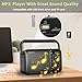 Radios Portable AM FM Shortwave, Retro Bluetooth Speaker Excellent Reception, Support TF Card/USB Play, Large Dial Battery or USB Powered Easy to Use Indoor, Outdoor, Travel & Storms