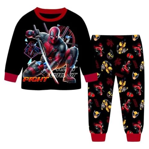Temolie Superhero 3D Boys Pyjama Set Cover
