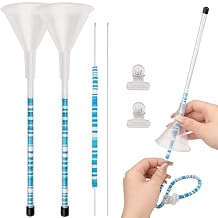 Beading Funnel, Beading Tools Kit for Clay Bead, 2 Pcs Clay Beading Tool Set for Jewelry Making Clay Beads Bracelets and Nacklaces Making,Beading Needles,Clip