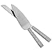 All Things Weddings, Wedding Ceremony, Glitter Galore Wedding Cake and Knife Server Set, Cake Cutter with Knife, Silver and Glitter
