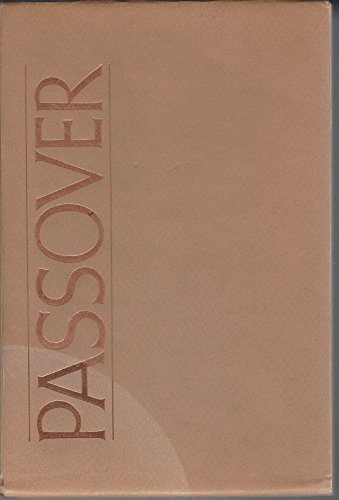Passover 0030399211 Book Cover