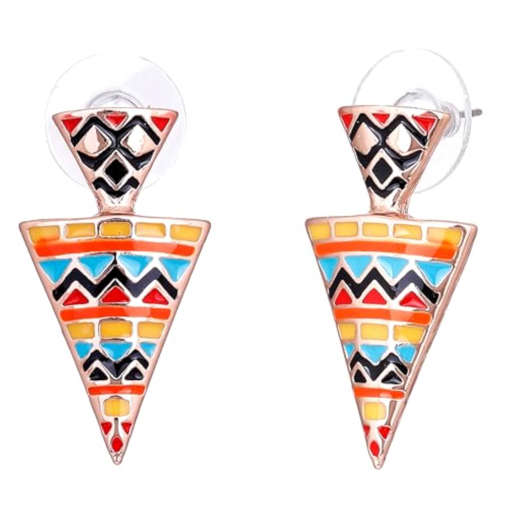 Colorful Stud Earrings for Women