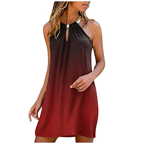 Dresses for Women Party Women's Sexy Bodycon Tank Dress Solid Color Tie-dye Gradient Leopard Print Sleeveless Basic Midi Dresses for Women Party Women's Sexy Bodycon Tank Dress Solid Color Tie-dye Gradient Leopard Print Sleeveless Basic Midi