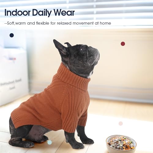 Image of Great Dane Sweater,5XL Extra Large Sweater for Giant Breed Dogs in Winter | Turtleneck Cold Weather Outfit, For Senior & Short-haired Giant Dog Clothes, Elastic Pullover for Saint Bernard,Mastiff