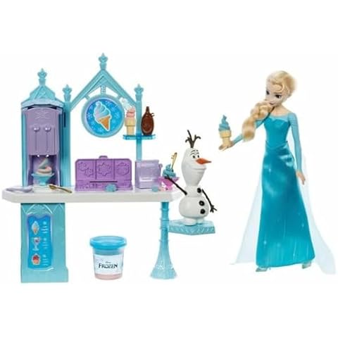 Mattel Frozen Dessert Playset with Elsa and Olaf Cover