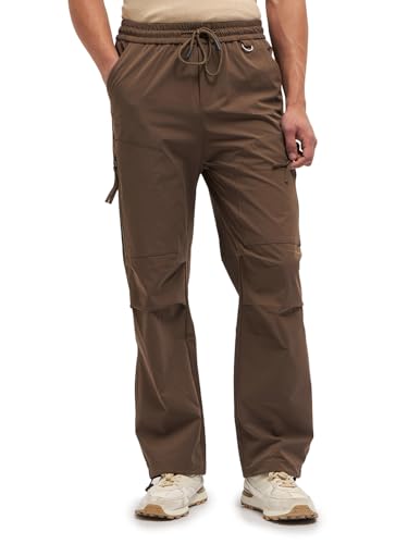 Image of Men's Navy Slim Fit Casual Cargo