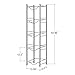 LIANTRAL WaterJug Holder 5 Gallon Water Bottle Storage Rack, 5-Tier, Silver