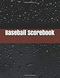 Baseball Scorebook: Baseball Scorekeeper Book | Baseball Game Record Keeper Book | Baseball Score...