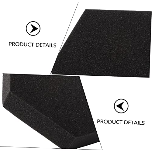 3 Piezas Paneles Acústicos Hexagonales para Estudios en Casa y Oficinas Negro miniatura 6