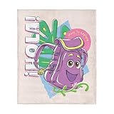 NORTHWEST Mochila Hola Dora The Explorer Cobertor de seda 101,6 x 127 cm